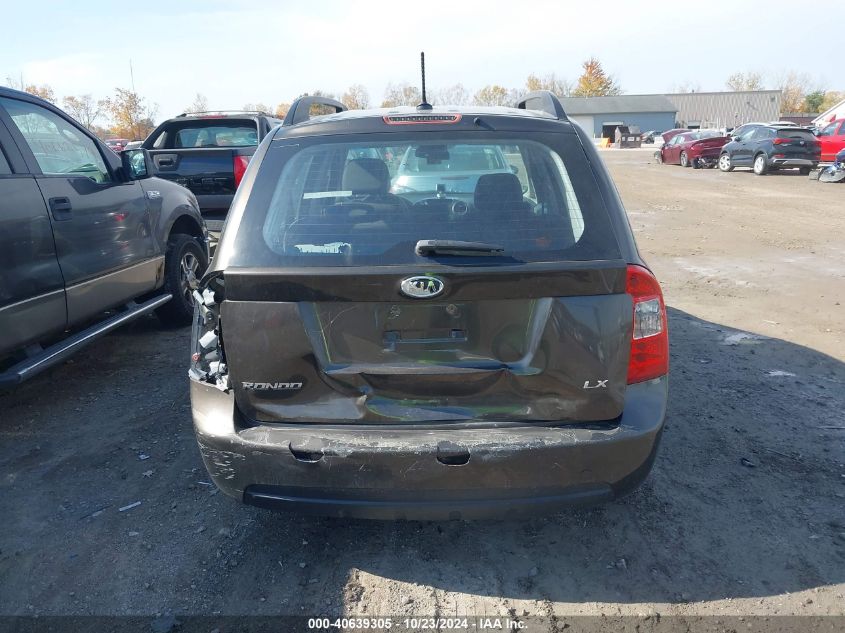 2010 Kia Rondo Lx VIN: KNAHG8A93A7293988 Lot: 40639305