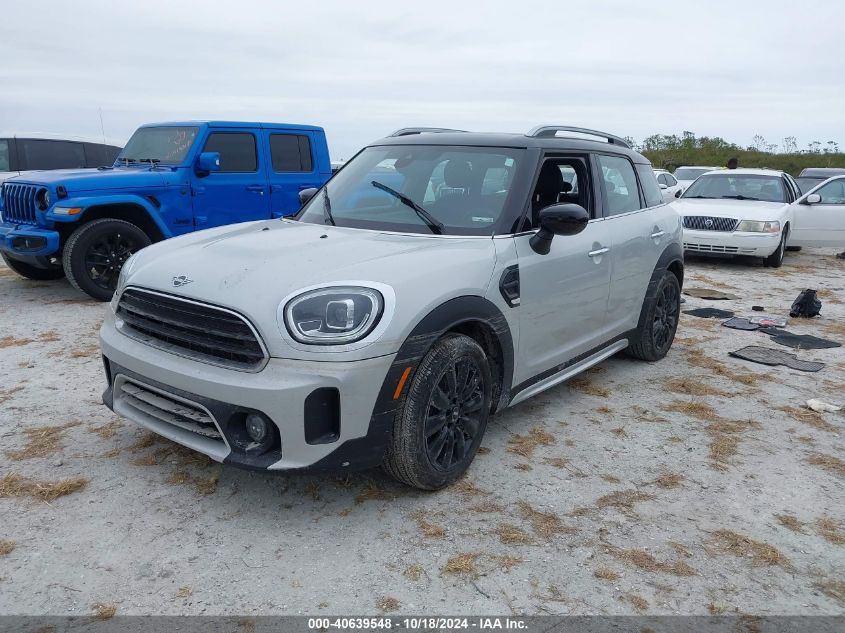 2021 Mini Countryman Oxford Edition VIN: WMZ23BR06M3M77454 Lot: 40639548