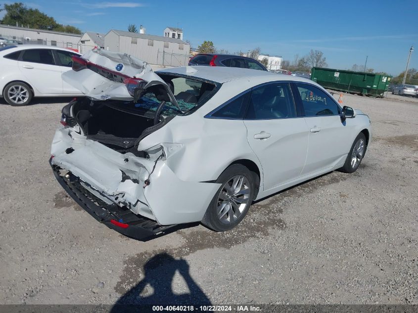 2022 Toyota Avalon Xle Hybrid VIN: 4T1AA1AB4NU012042 Lot: 40640218