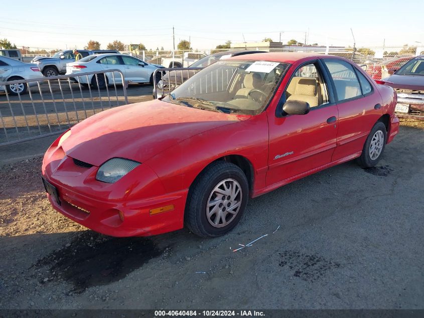 2001 Pontiac Sunfire Se VIN: 1G2JB524717335779 Lot: 40640484