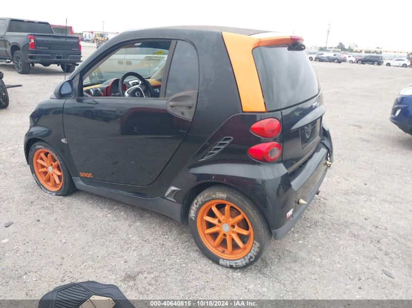 2008 Smart Fortwo Passion/Pure VIN: WMEEJ31X68K157811 Lot: 40640815