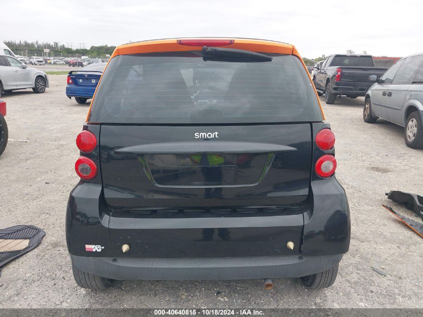 2008 Smart Fortwo Passion/Pure VIN: WMEEJ31X68K157811 Lot: 40640815