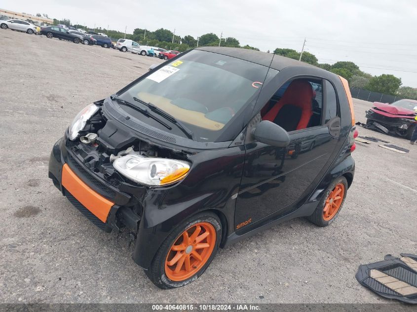 2008 Smart Fortwo Passion/Pure VIN: WMEEJ31X68K157811 Lot: 40640815