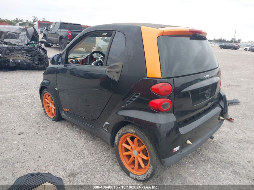 2008 Smart Fortwo Passion/Pure VIN: WMEEJ31X68K157811 Lot: 40640815