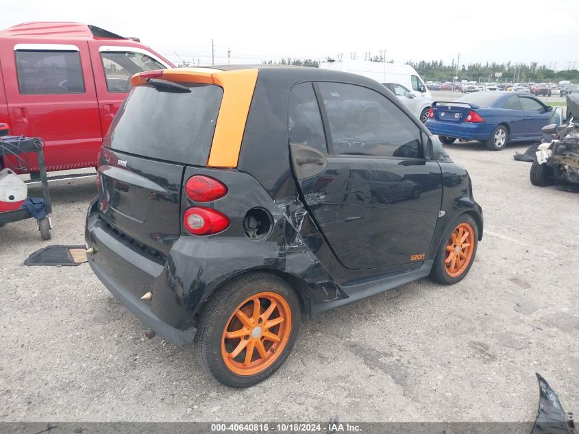 2008 Smart Fortwo Passion/Pure VIN: WMEEJ31X68K157811 Lot: 40640815