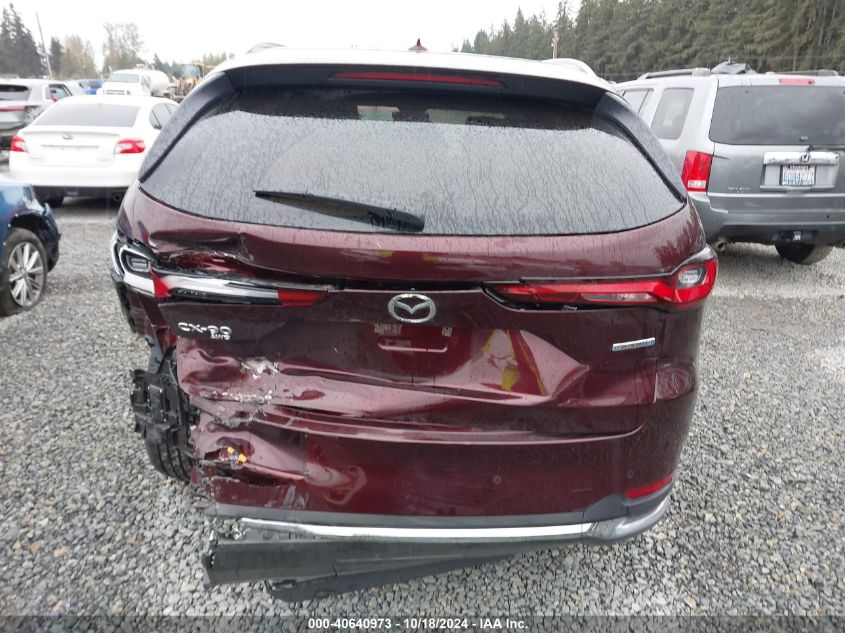 2024 Mazda Cx-90 Phev Premium VIN: JM3KKDHA0R1137543 Lot: 40640973