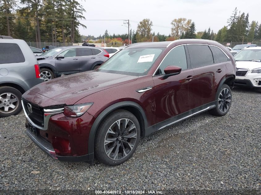 2024 Mazda Cx-90 Phev Premium VIN: JM3KKDHA0R1137543 Lot: 40640973