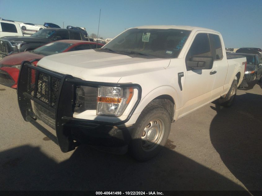 2022 Ford F-150 Xl VIN: 1FTFX1E56NKE62591 Lot: 40641498