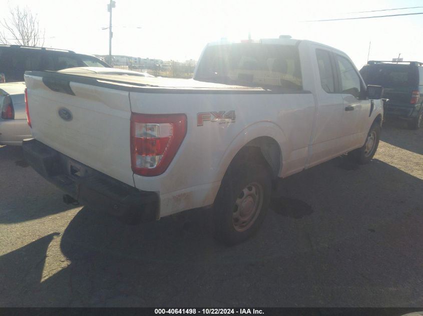 2022 Ford F-150 Xl VIN: 1FTFX1E56NKE62591 Lot: 40641498