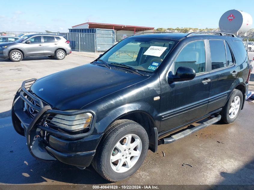 2000 Mercedes-Benz Ml 430 VIN: 4JGAB72E8YA145918 Lot: 40641828