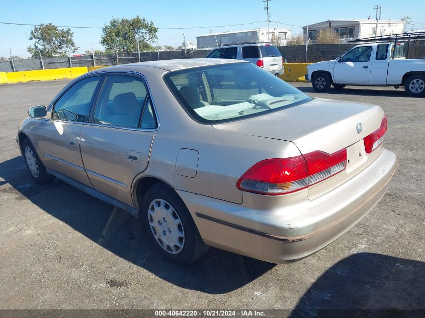 2001 Honda Accord Lx VIN: 1HGCG65501A078260 Lot: 40642220