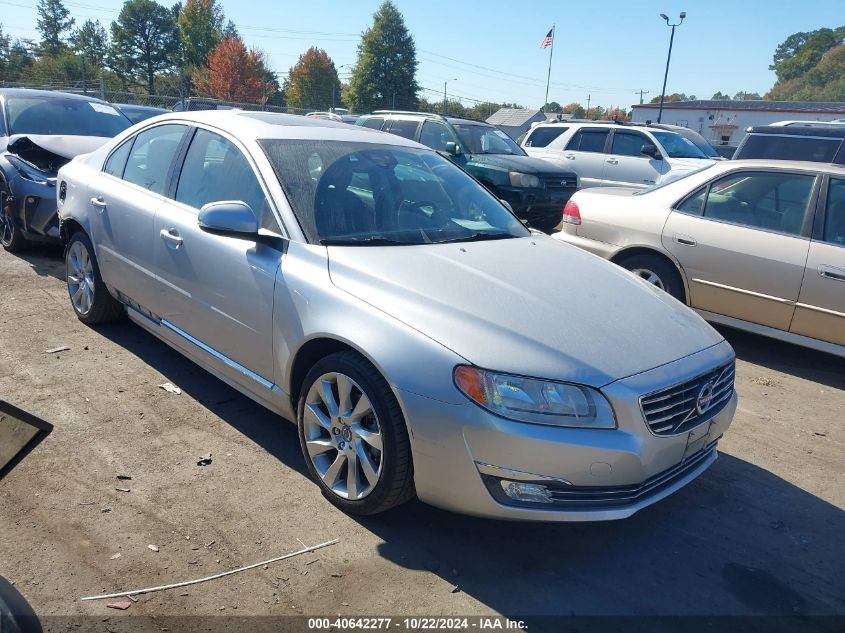 2016 Volvo S80 T5 Drive-E VIN: YV140MAK0G1196142 Lot: 40642277