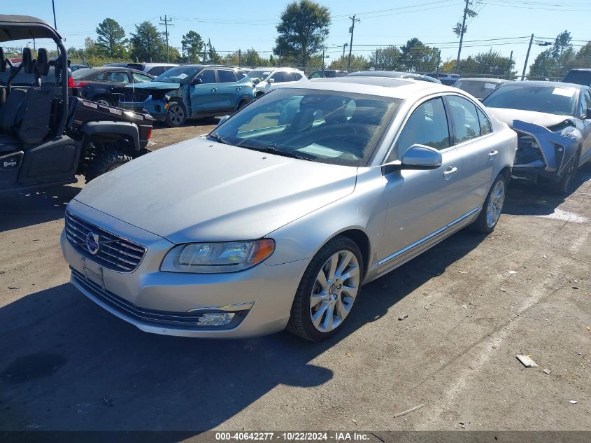 2016 Volvo S80 T5 Drive-E VIN: YV140MAK0G1196142 Lot: 40642277