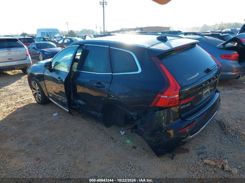 2022 Volvo Xc60 B5 Inscription VIN: YV4L12DL3N1942326 Lot: 40643344