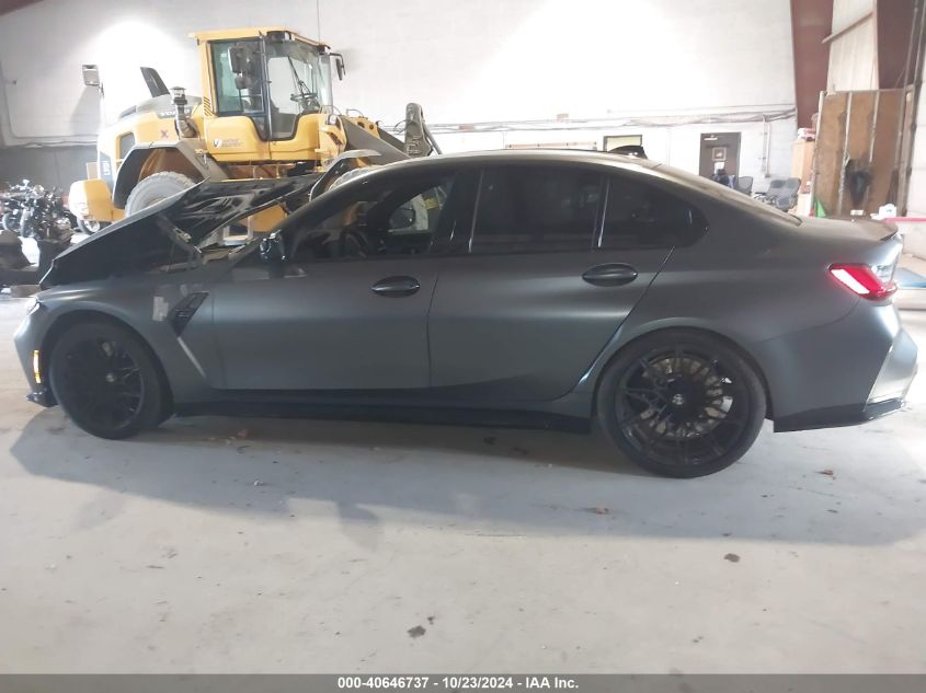 2021 BMW M3 Competition VIN: WBS33AY02MFK90638 Lot: 40646737