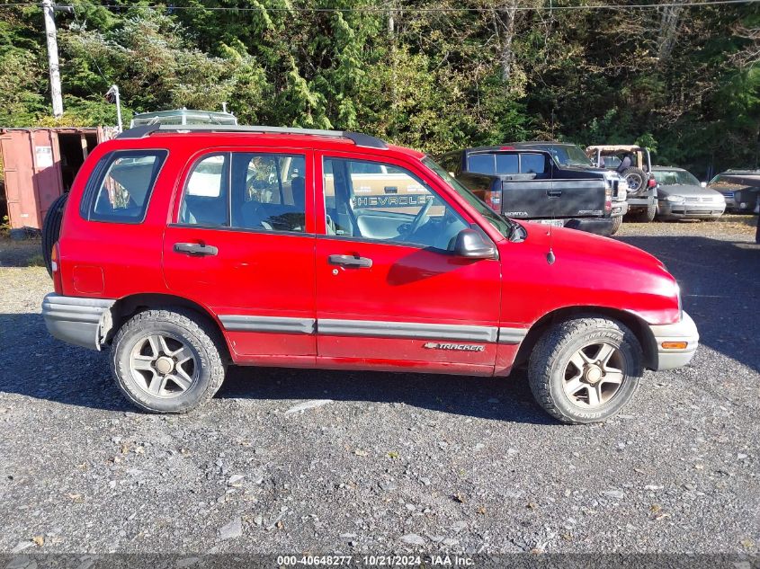 2003 Chevrolet Tracker Hard Top Base VIN: 2CNBJ13C836945027 Lot: 40648277