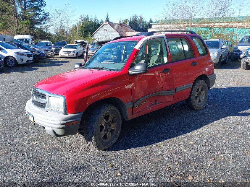 2003 Chevrolet Tracker Hard Top Base VIN: 2CNBJ13C836945027 Lot: 40648277