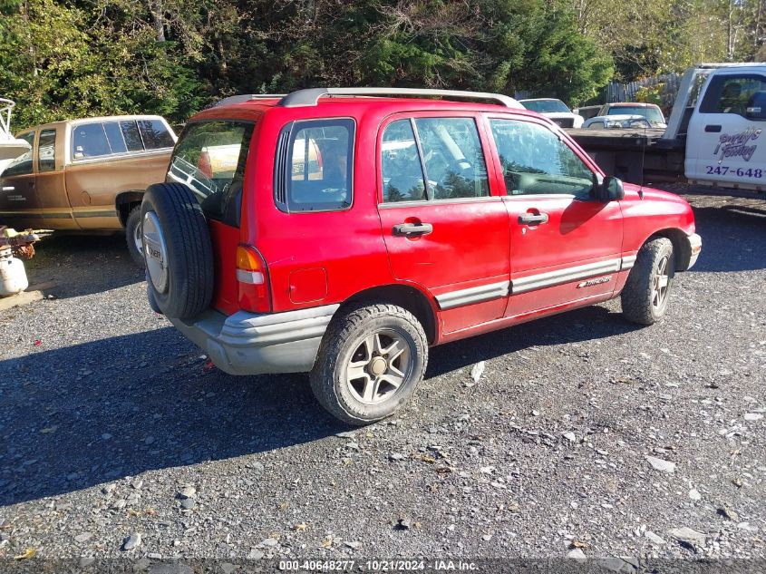 2003 Chevrolet Tracker Hard Top Base VIN: 2CNBJ13C836945027 Lot: 40648277