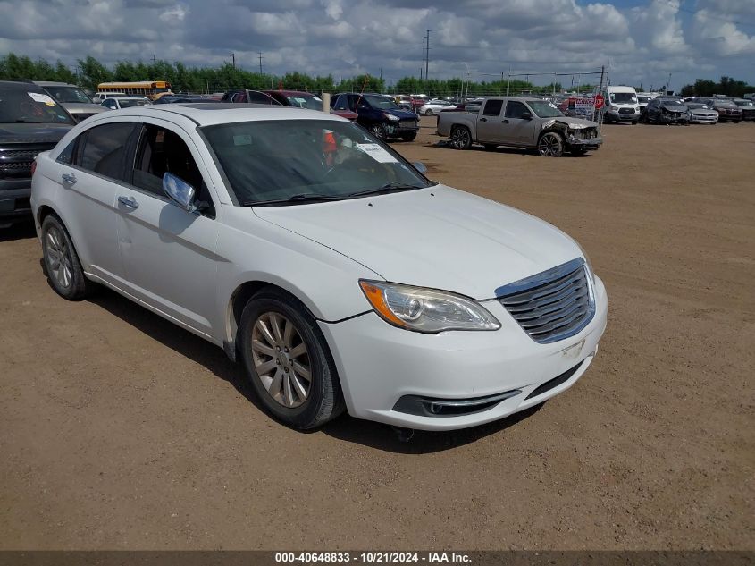 2014 Chrysler 200 Limited VIN: 1C3CCBCGXEN136210 Lot: 40648833