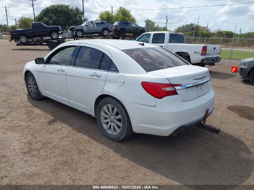 2014 Chrysler 200 Limited VIN: 1C3CCBCGXEN136210 Lot: 40648833