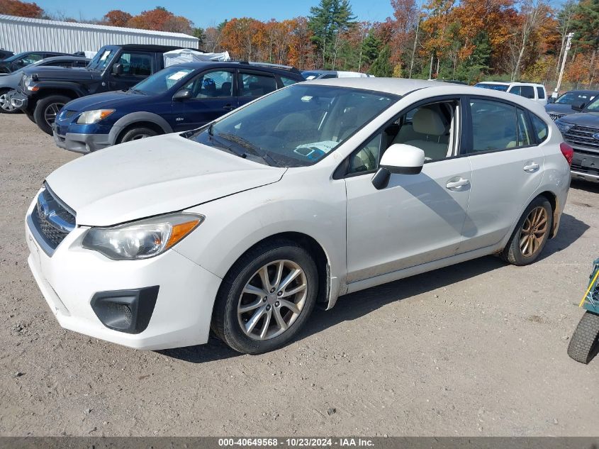 2013 Subaru Impreza 2.0I Premium VIN: JF1GPAC63DH821879 Lot: 40649568