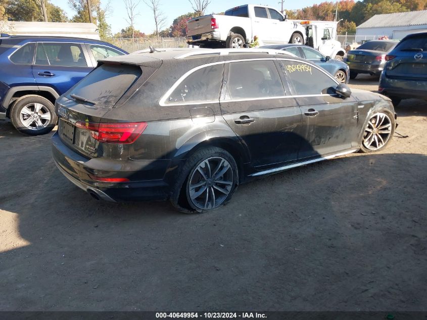 2018 Audi A4 Allroad 2.0T Premium/2.0T Tech Premium VIN: WA18NAF41JA064221 Lot: 40649954