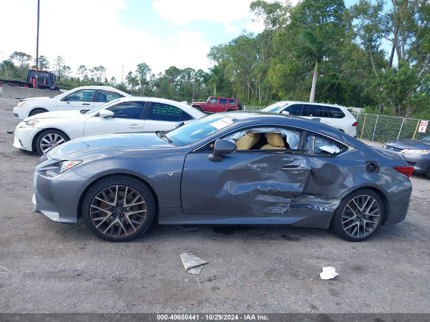 2015 Lexus Rc 350 VIN: JTHHE5BC0F5002348 Lot: 40650441