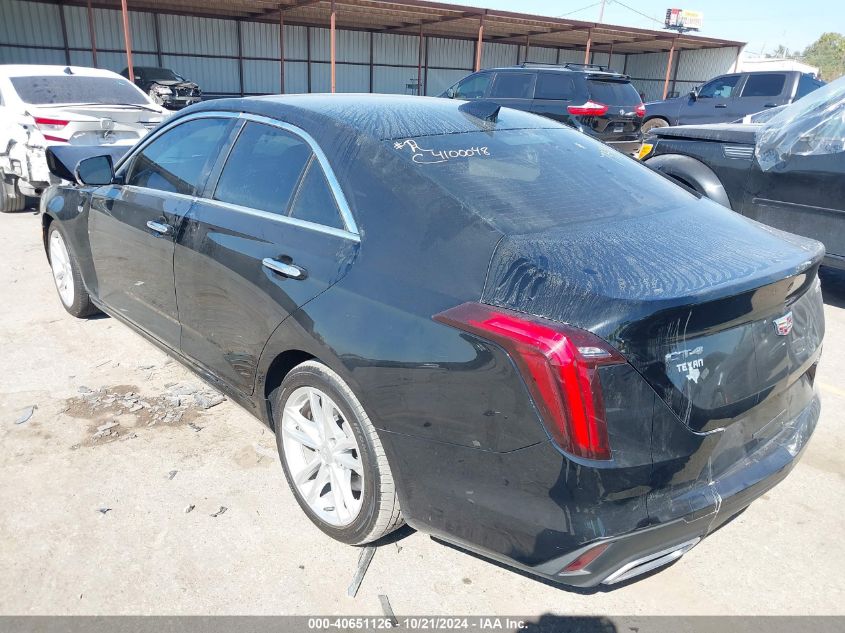 2020 Cadillac Ct4 Luxury VIN: 1G6DJ5RK9L0147988 Lot: 40651126