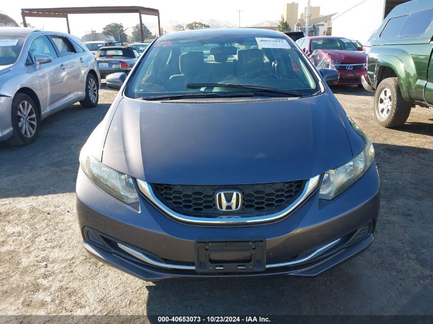 2014 Honda Civic Lx VIN: 19XFB2F54EE238080 Lot: 40653073