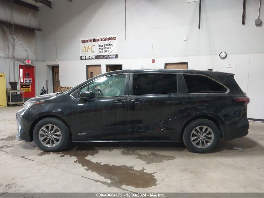 2021 Toyota Sienna Le VIN: 5TDKRKEC5MS049307