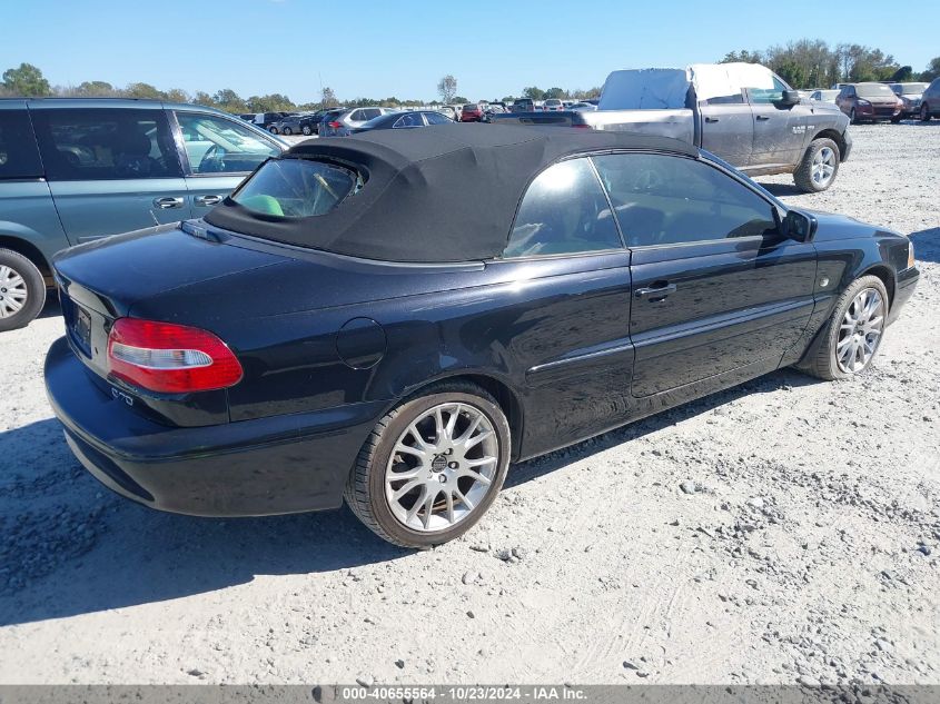 2004 Volvo C70 Lt VIN: YV1NC63D04J050325 Lot: 40655564