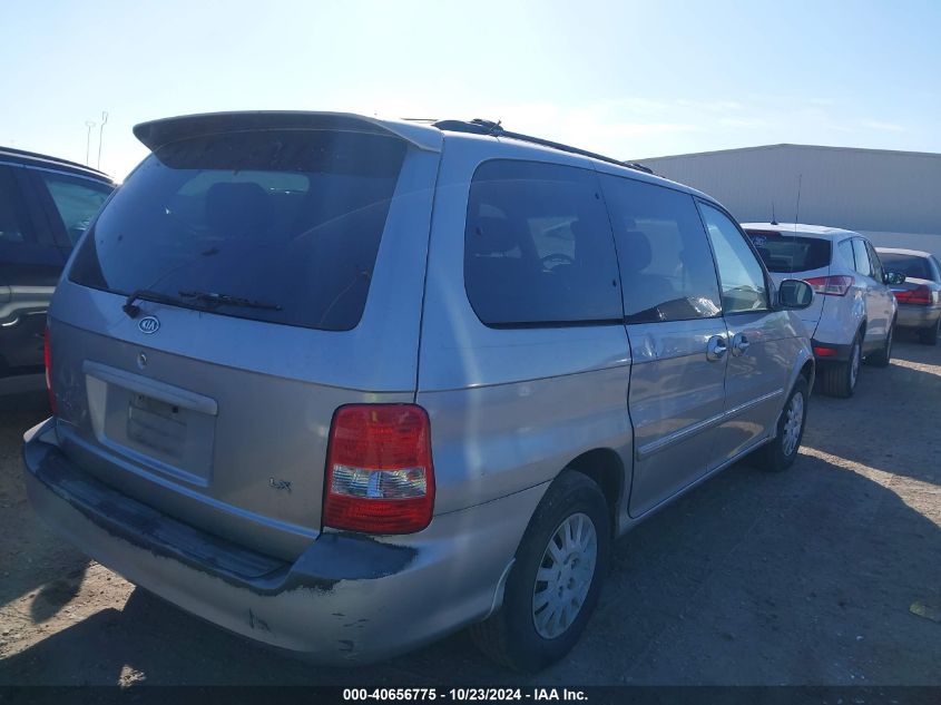 2003 Kia Sedona Ex/Lx VIN: KNDUP131536452812 Lot: 40656775