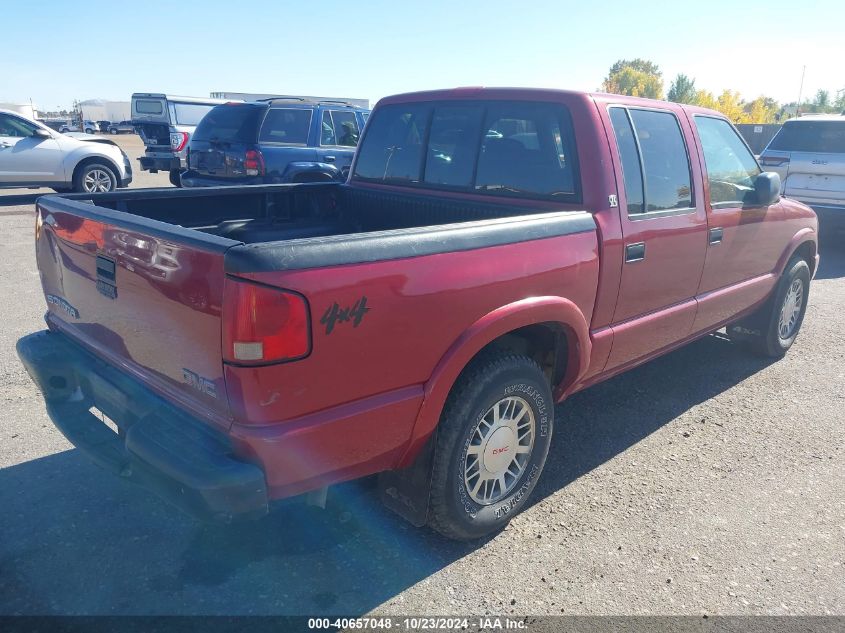 2001 GMC Sonoma Sls VIN: 1GTDT13W31K245718 Lot: 40657048