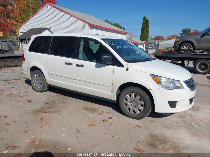 2009 Volkswagen Routan S VIN: 2V8HW44189R598311 Lot: 40657127