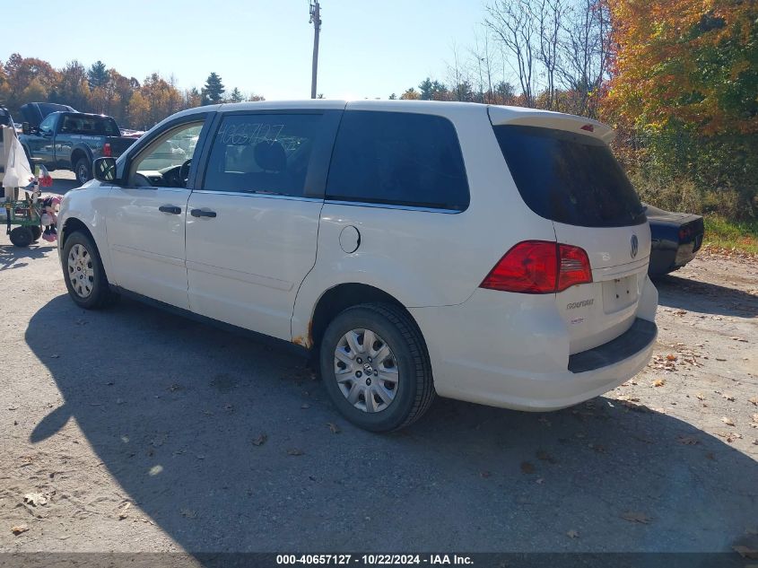 2009 Volkswagen Routan S VIN: 2V8HW44189R598311 Lot: 40657127