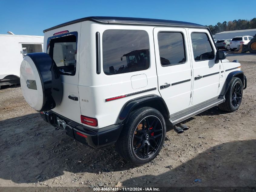 2020 Mercedes-Benz Amg G 63 4Matic VIN: W1NYC7HJXLX354175 Lot: 40657431