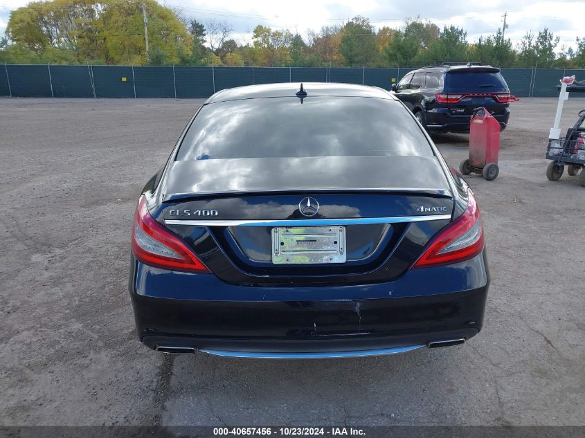 2015 Mercedes-Benz Cls 400 4Matic VIN: WDDLJ6HB7FA157214 Lot: 40657456