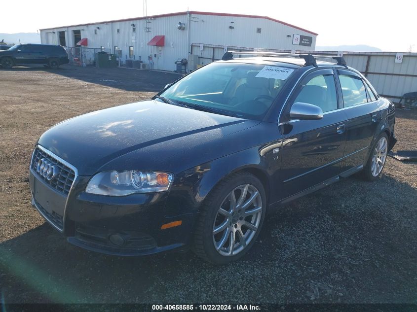 2007 Audi S4 4.2 VIN: WAUGL78E27A017611 Lot: 40658585