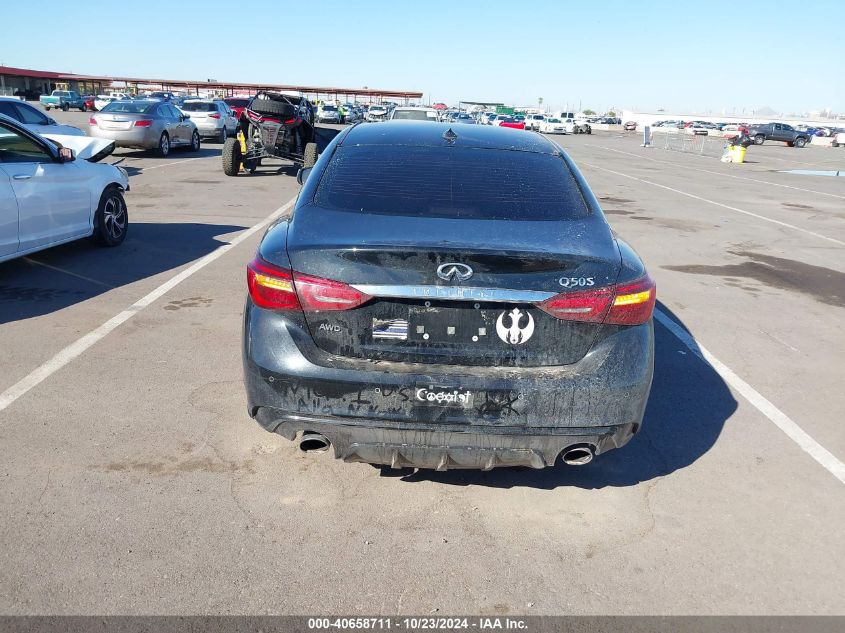 2019 Infiniti Q50 3.0T Sport VIN: JN1EV7AR1KM555342 Lot: 40658711