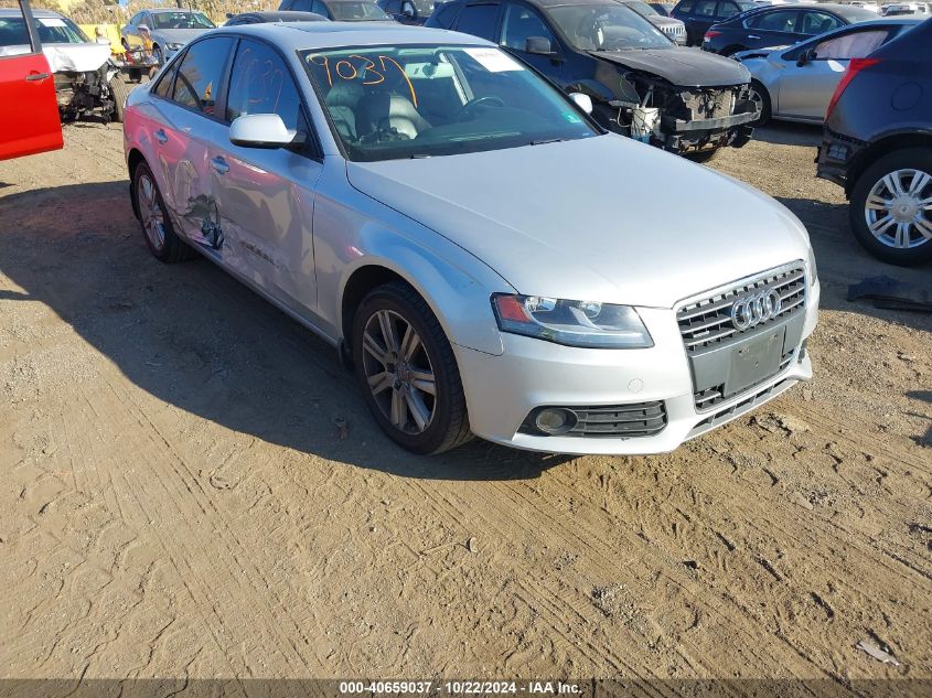 2011 Audi A4 2.0T Premium VIN: WAUBFAFL8BN049559 Lot: 40659037