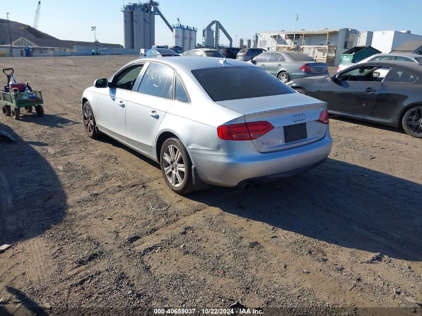 2011 Audi A4 2.0T Premium VIN: WAUBFAFL8BN049559 Lot: 40659037