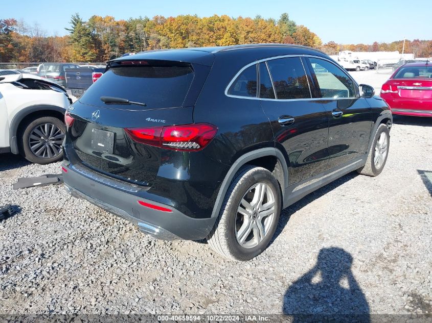 2021 Mercedes-Benz Gla 250 4Matic VIN: W1N4N4HB8MJ113381 Lot: 40659594