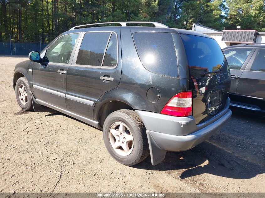 1999 Mercedes-Benz Ml 320 VIN: 4JGAB54E4XA079920 Lot: 40661995