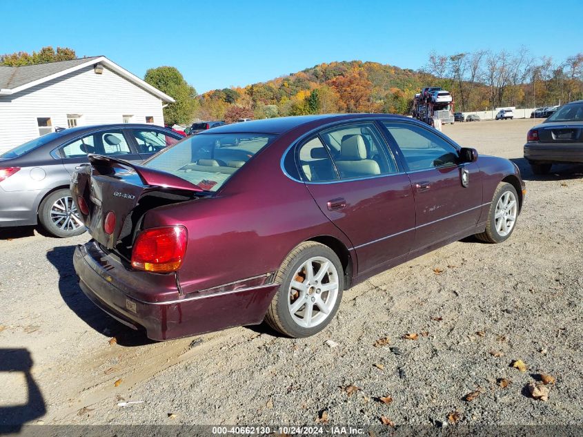 2003 Lexus Gs 430 VIN: JT8BL69S930012545 Lot: 40662130