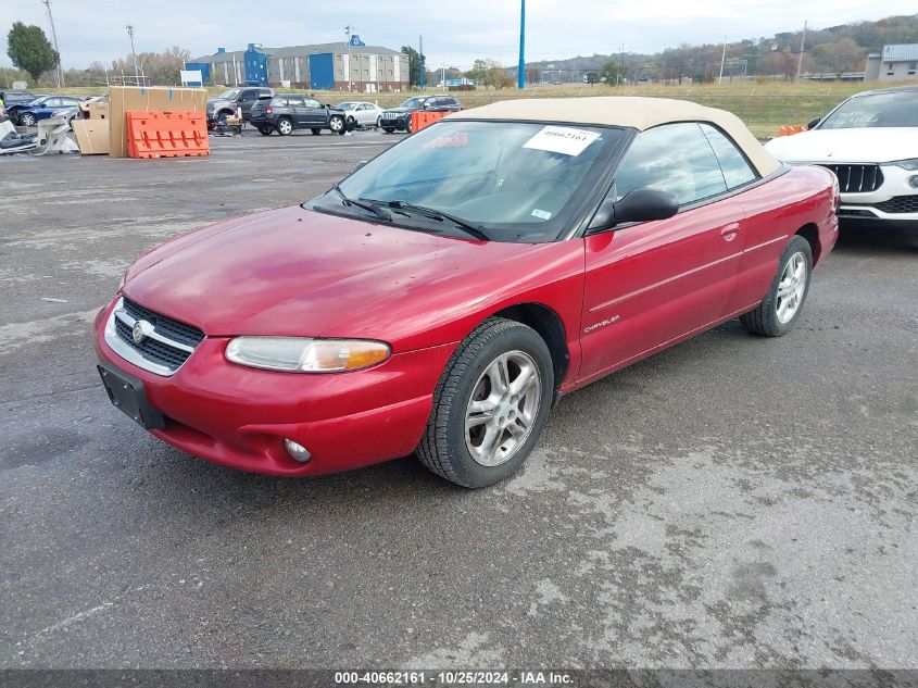 1996 Chrysler Sebring Jxi VIN: 3C3EL55HXTT285715 Lot: 40662161