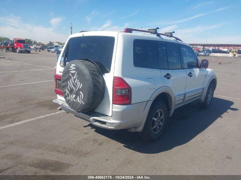 2001 Mitsubishi Montero Xls VIN: JA4MW31R61J026025 Lot: 40662178