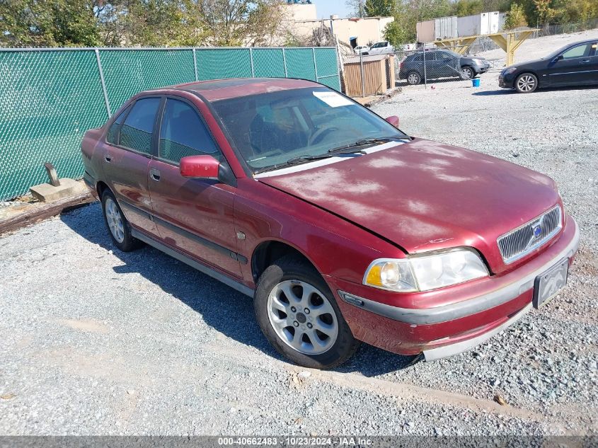 2000 Volvo S40 A/As VIN: YV1VS2555YF540303 Lot: 40662483