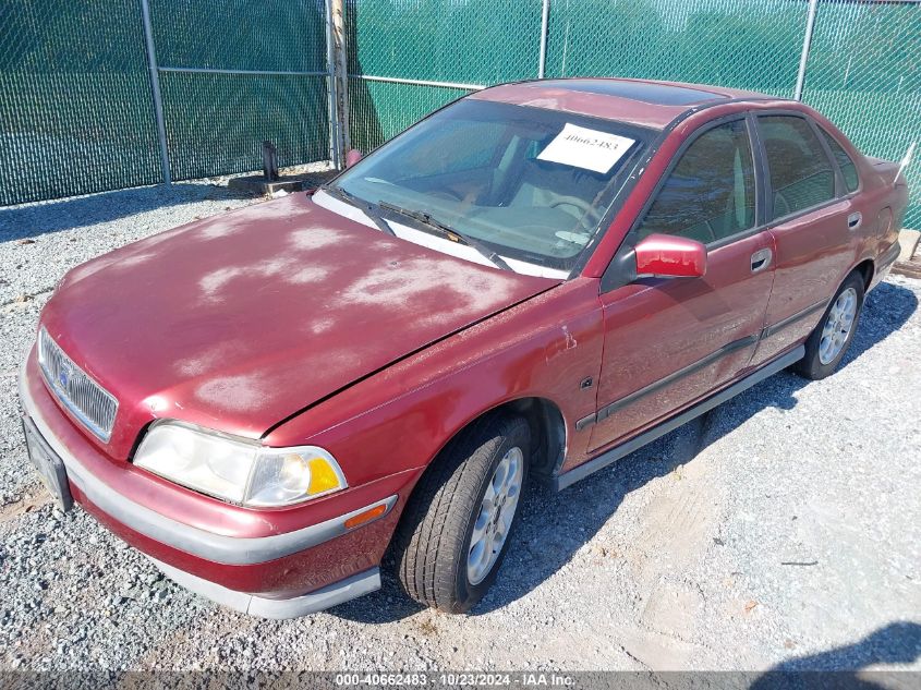 2000 Volvo S40 A/As VIN: YV1VS2555YF540303 Lot: 40662483