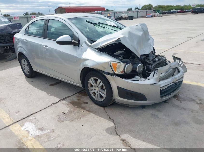 2012 Chevrolet Sonic 2Ls VIN: 1G1JA5SH7C4136259