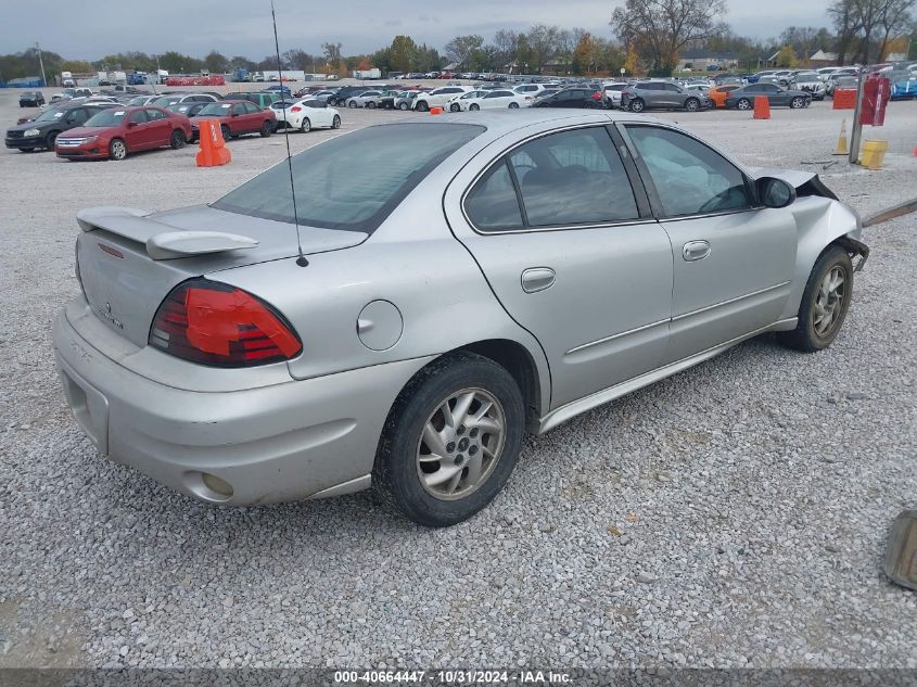 2004 Pontiac Grand Am Se1 VIN: 1G2NE52EX4M672161 Lot: 40664447